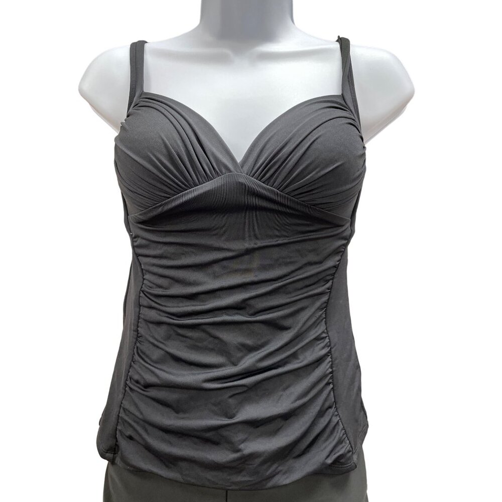 M&S Womens Black Bathing Suit Top Size UK 12 in SKU 1638